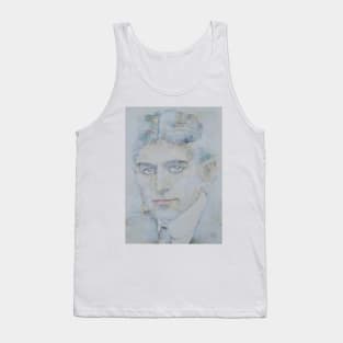 FRANZ KAFKA watercolor and acrylic portrait Tank Top